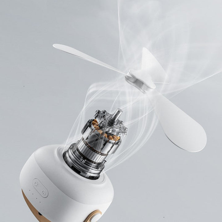 Multifunctional Portable Silent Electric Fan Light | Kalsten