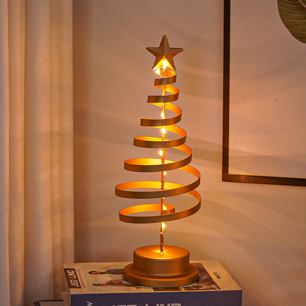 Table Lamp with LED Lights and Metal Tree | Kalsten