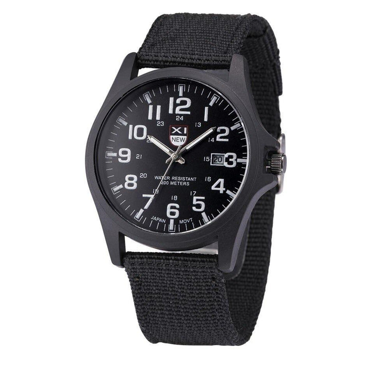Tactical Men's Watch AdventureTime – Waterproof and Shock Resistant with LED | Kalsten