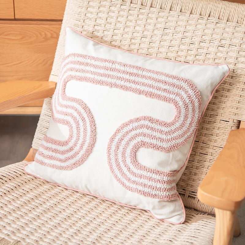 Abstract Loop-Tufted Pillow | Kalsten