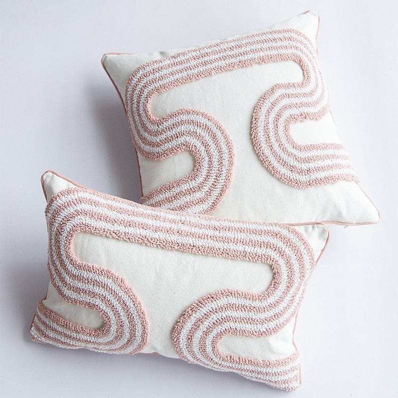 Abstract Loop-Tufted Pillow | Kalsten