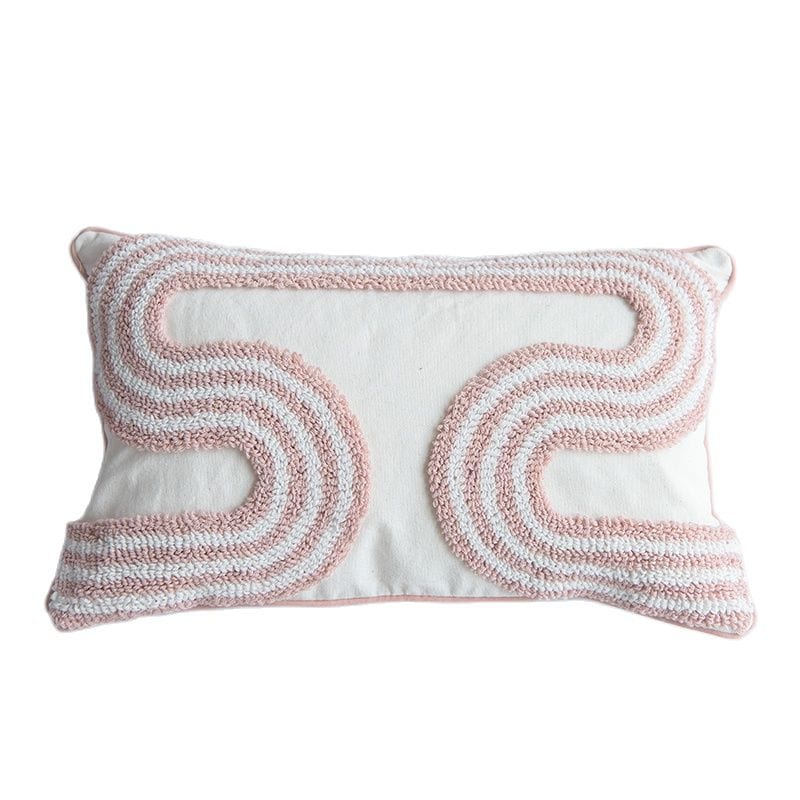 Abstract Loop-Tufted Pillow | Kalsten