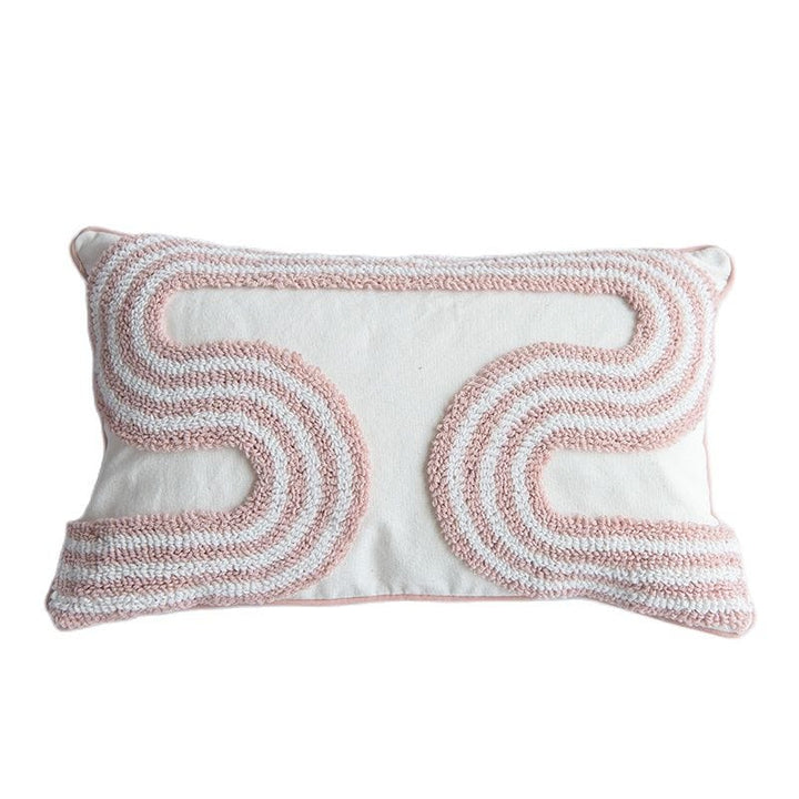 Abstract Loop-Tufted Pillow | Kalsten