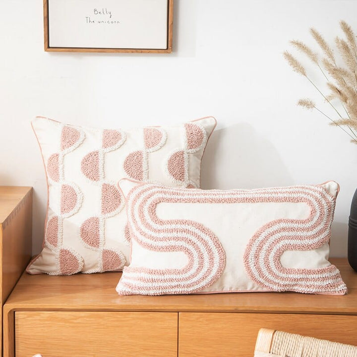 Abstract Loop-Tufted Pillow | Kalsten