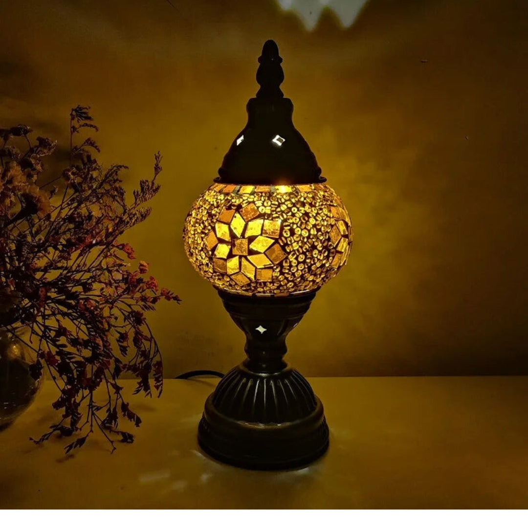 Mosaic Colorful Pattern Table Lamp Kalsten