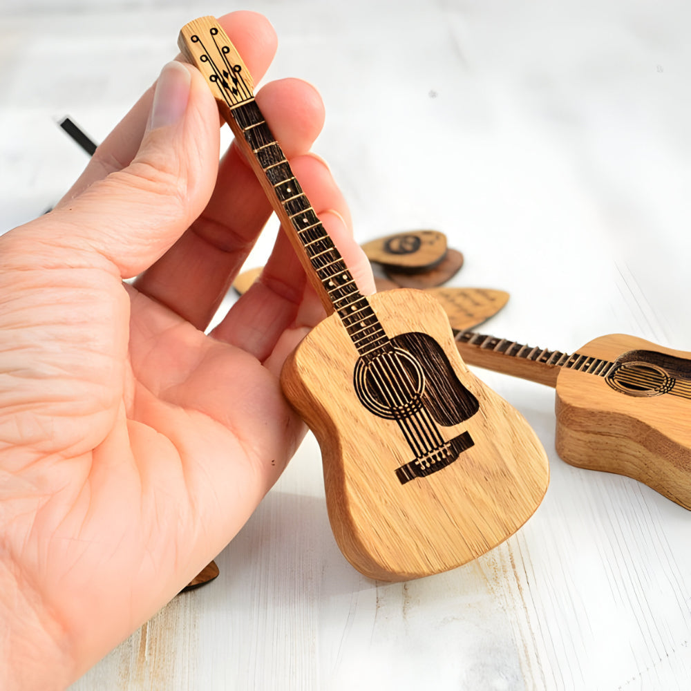 Acoustic guitar pick storage box Kalsten