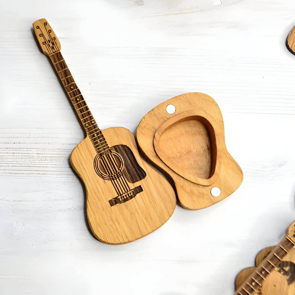 Acoustic guitar pick storage box Kalsten