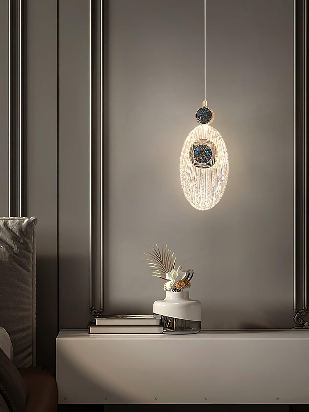 Acrylic Necklace Pendant Light 7.1' | Kalsten