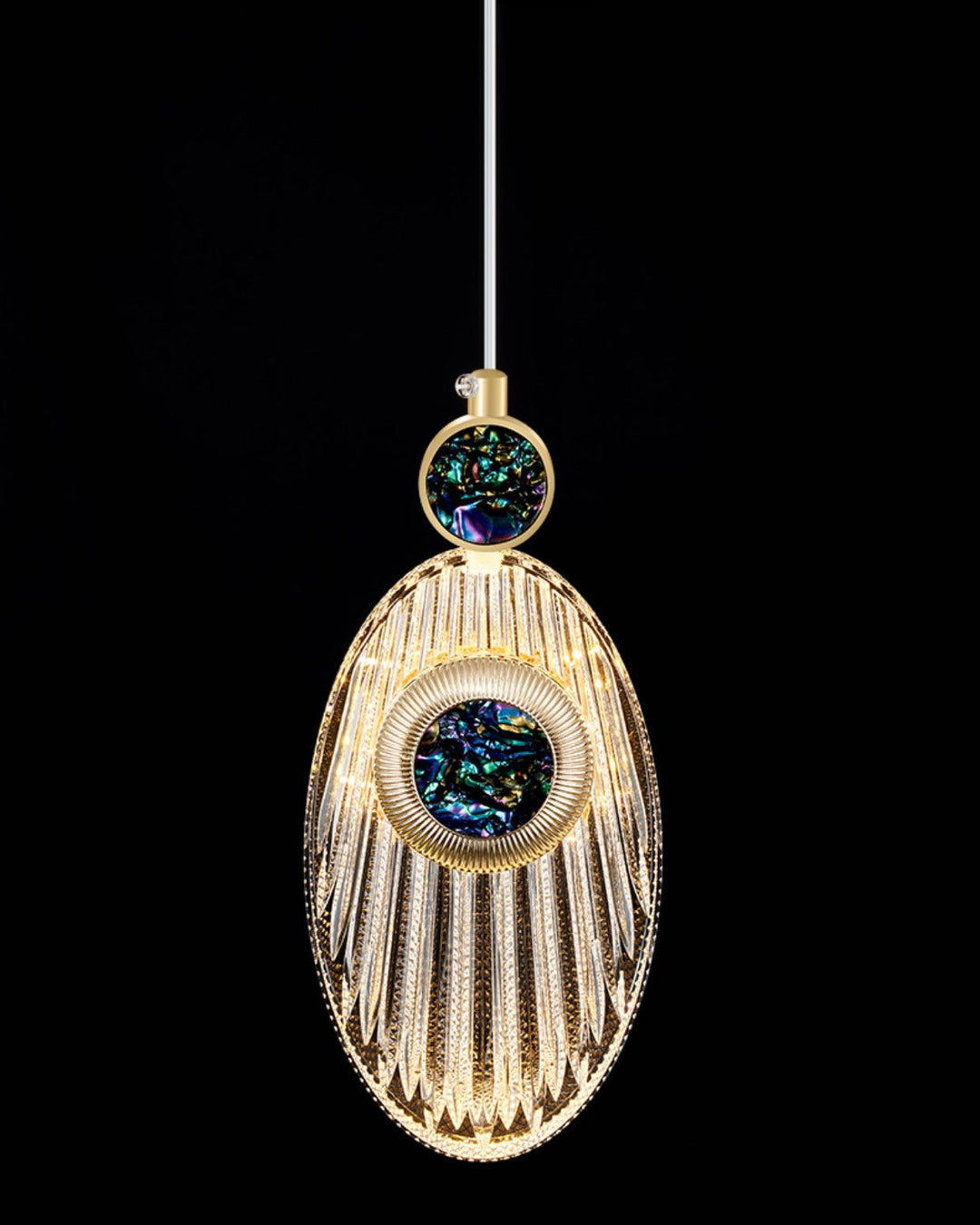 Acrylic Necklace Pendant Light 7.1' | Kalsten