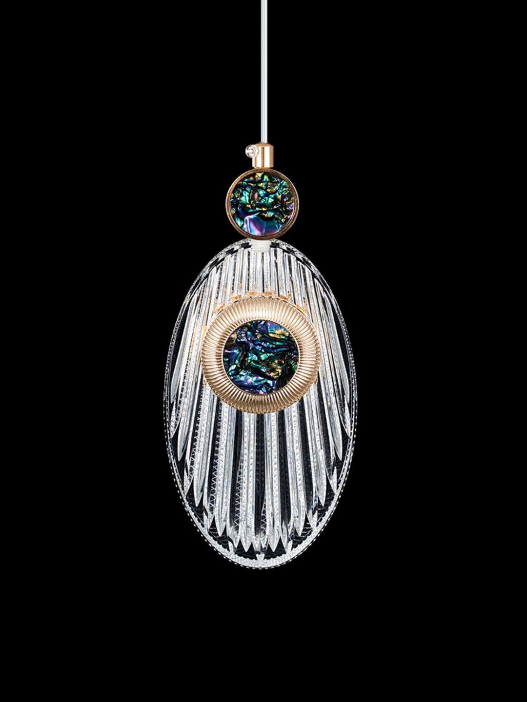 Acrylic Necklace Pendant Light 7.1' | Kalsten
