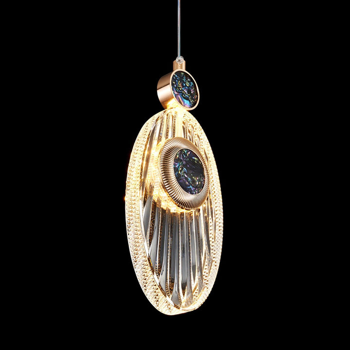 Acrylic Necklace Pendant Light 7.1' | Kalsten