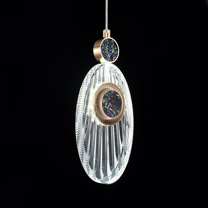 Acrylic Necklace Pendant Light 7.1' | Kalsten