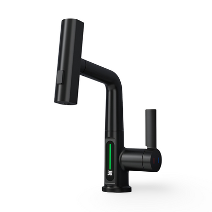 Skanto | Adjustable Kitchen Faucet with Temperature Display
