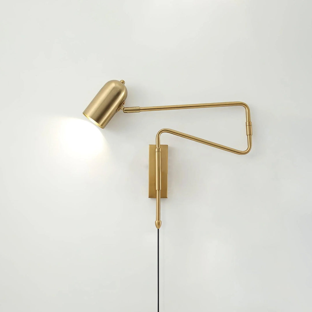 Adjustable Arm Plug In Wall-mounted light Wall Lamp | Kalsten