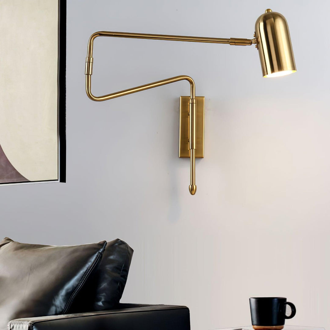 Adjustable Arm Plug In Wall-mounted light Wall Lamp | Kalsten