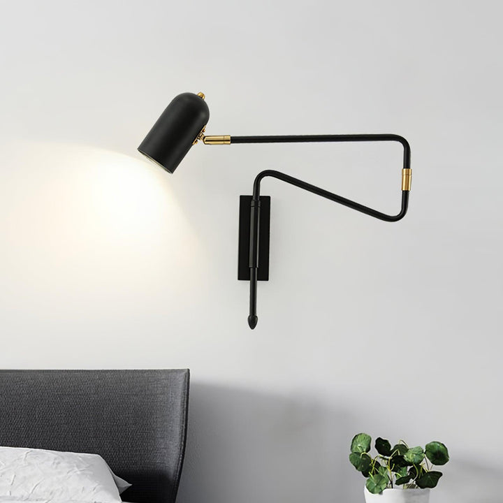 Adjustable Arm Plug In Wall-mounted light Wall Lamp | Kalsten