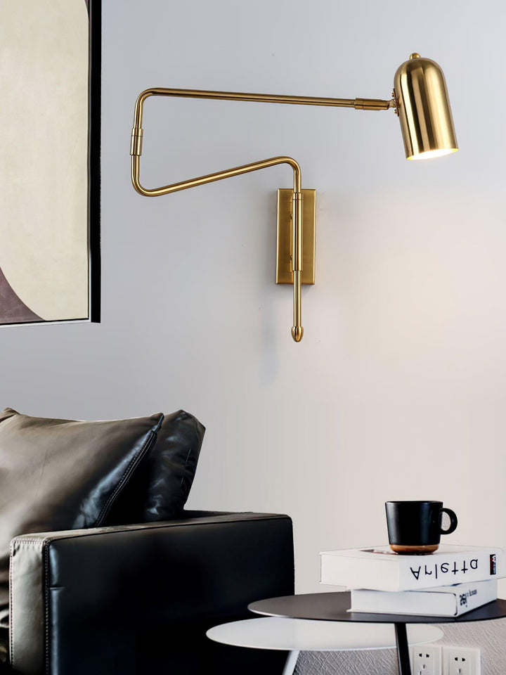 Adjustable Arm Plug In Wall-mounted light Wall Lamp | Kalsten