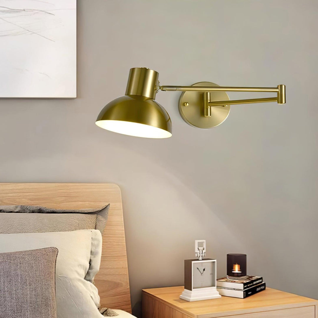 Adjustable Arm Plug In Wall-mounted light Wall Lamp | Kalsten