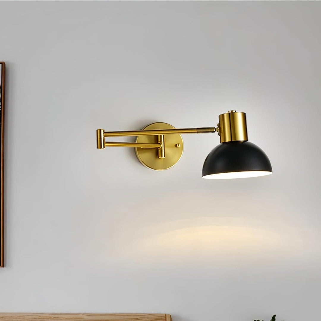 Adjustable Arm Plug In Wall-mounted light Wall Lamp | Kalsten