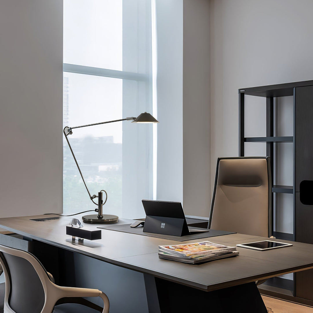 Adjustable Black Office Task Lamp | Kalsten