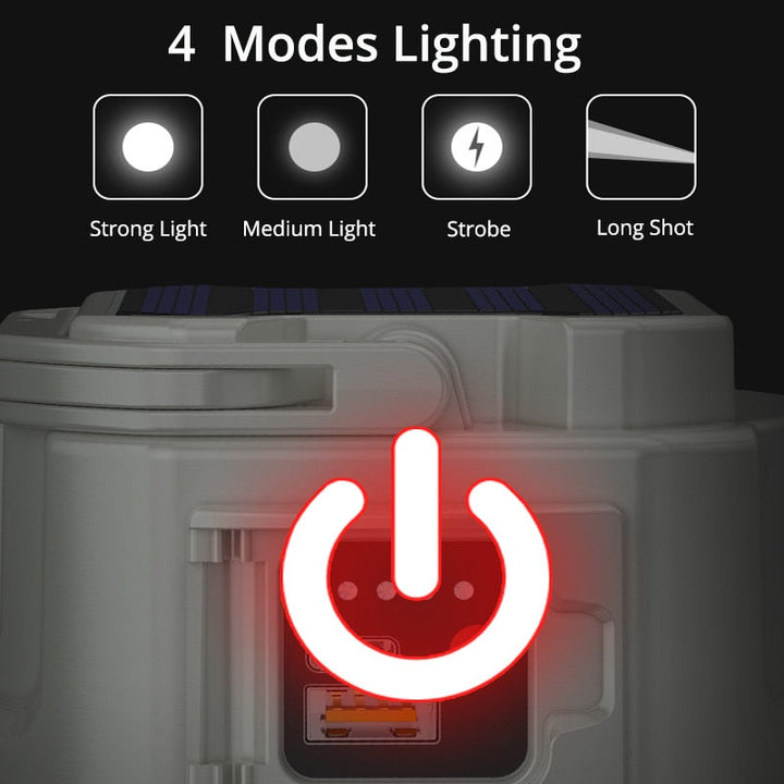 Solar LED Outdoor USB Rechargeable Explorer Camping Light | Kalsten