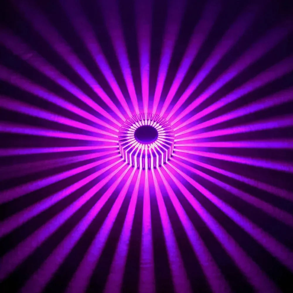 Sunburst Art LED Ceiling Light | Kalsten