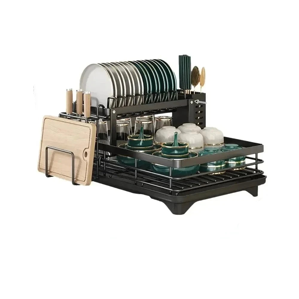 Adjustable Stainless Steel Dish Drying Rack