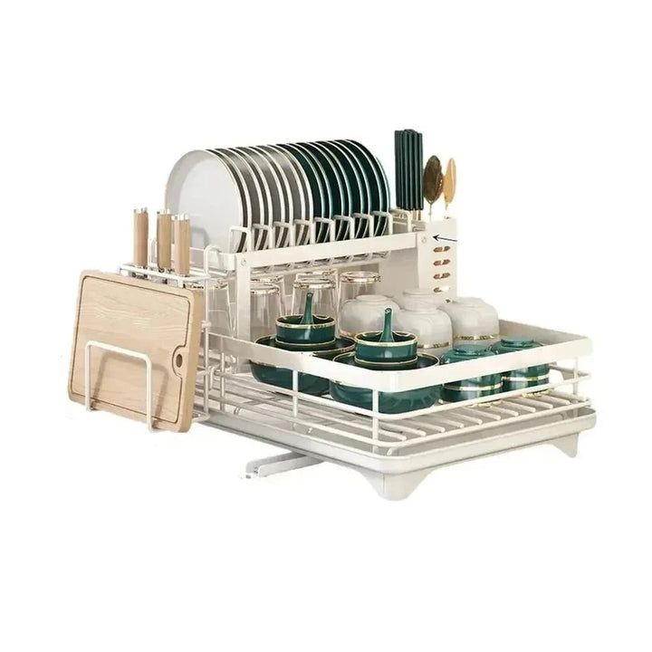 Adjustable Stainless Steel Dish Drying Rack
