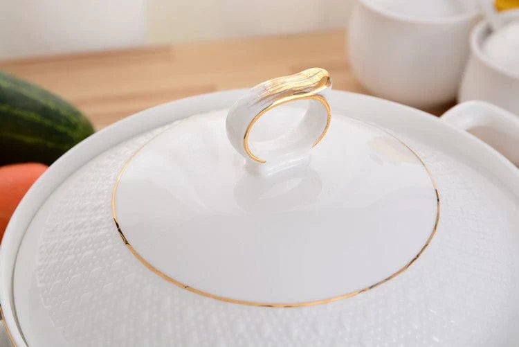 Agnes Ceramic Soup Pot | Kalsten