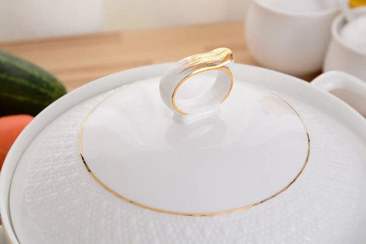 Agnes Ceramic Soup Pot | Kalsten