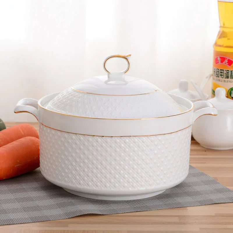 Agnes Ceramic Soup Pot | Kalsten