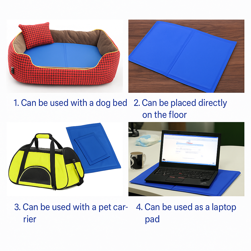 Aircooly Frenchie Cooling Bed – Non-Icy Soft Breathable Summer Gel Cool Mat | Kalsten