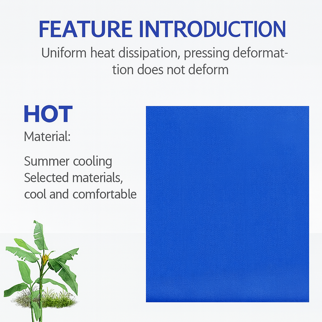 Aircooly Frenchie Cooling Bed – Non-Icy Soft Breathable Summer Gel Cool Mat | Kalsten