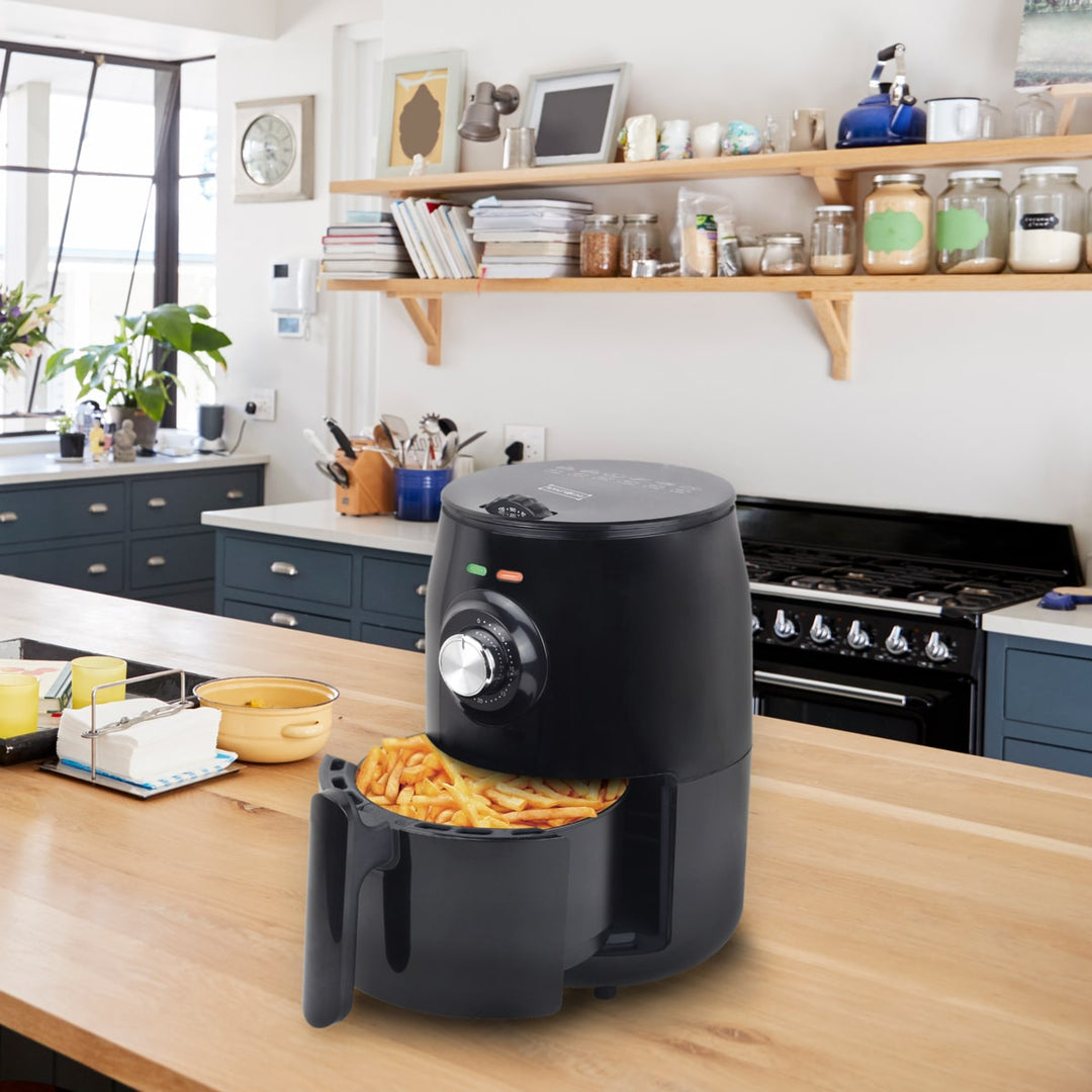Air fryer hot air fryer 1.8 L. from Royalty Line (low fat: grilling, baking, roasting and frying) | Kalsten
