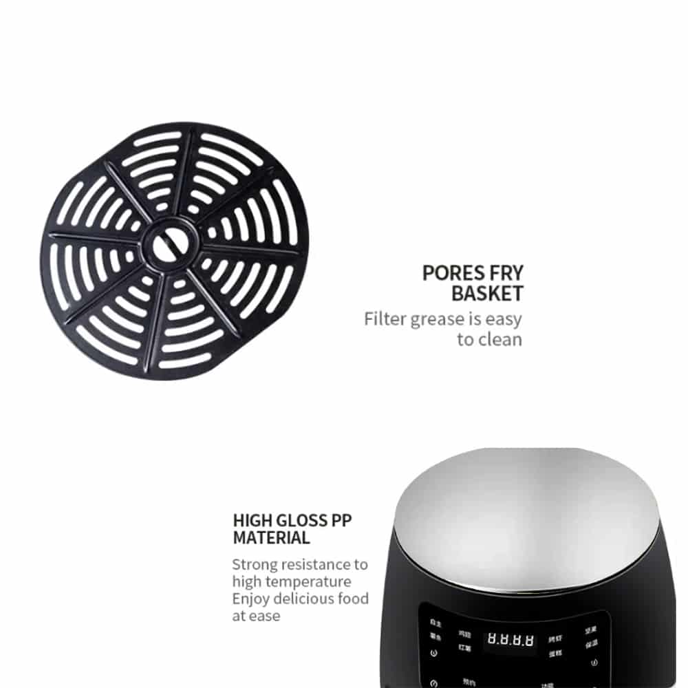 Airfryer 3.5 Liter (low fat: Grilling, Baking, Frying and Deep Frying) | Kalsten