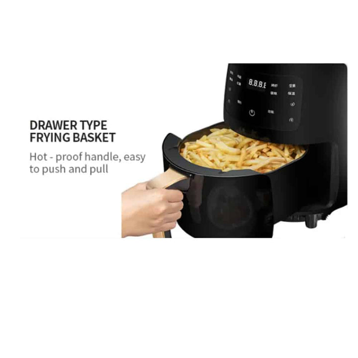 Airfryer 3.5 Liter (low fat: Grilling, Baking, Frying and Deep Frying) | Kalsten