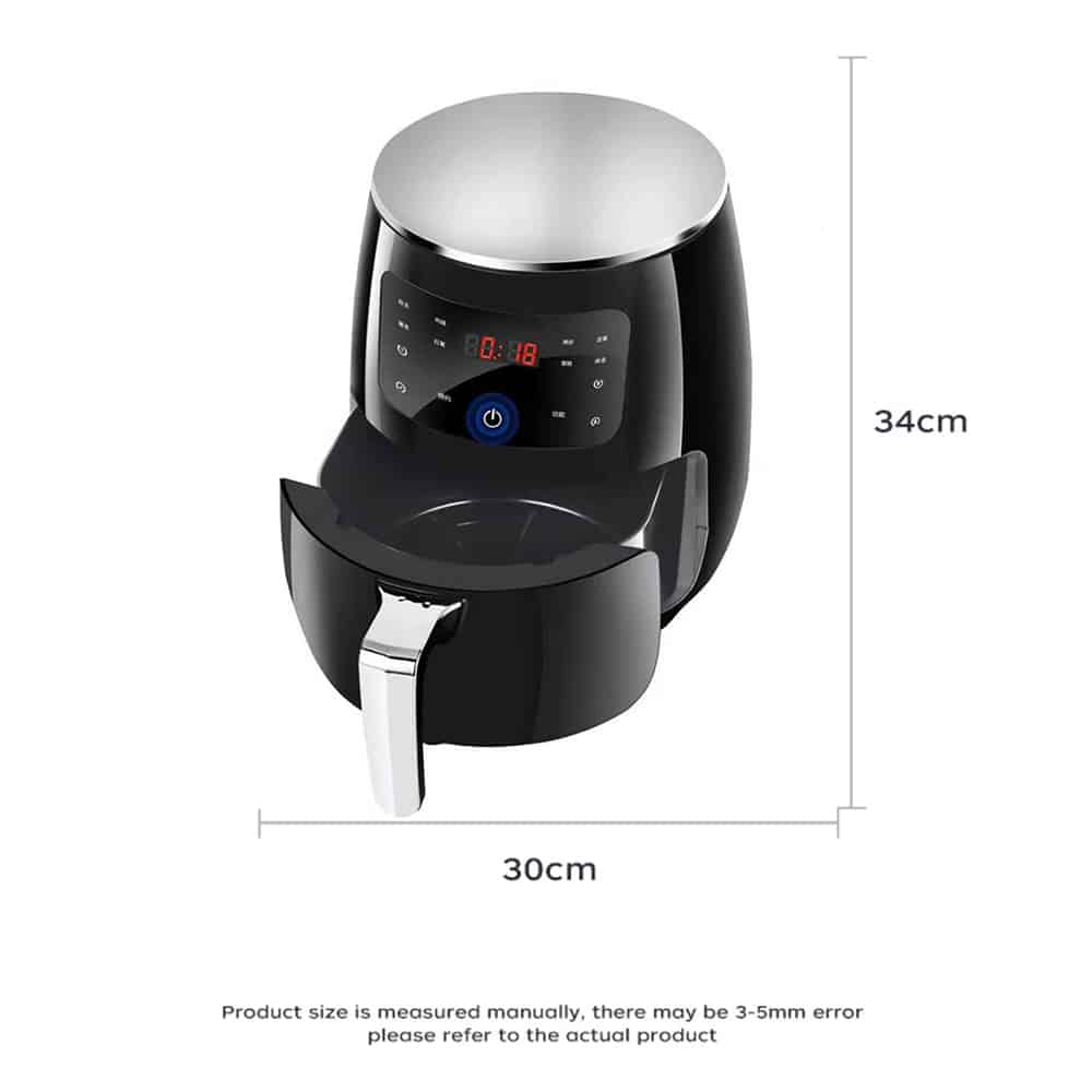 Airfryer 3.5 Liter (low fat: Grilling, Baking, Frying and Deep Frying) | Kalsten