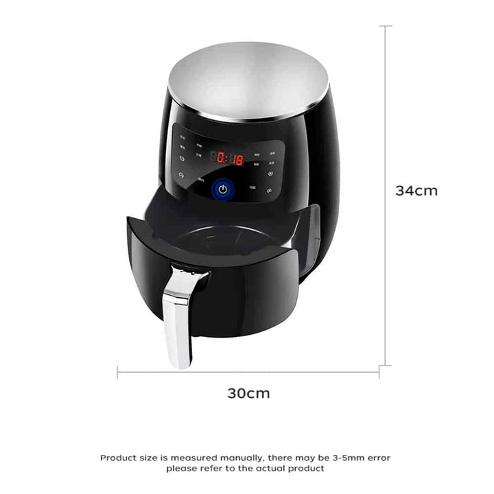 Airfryer 3.5 Liter (low fat: Grilling, Baking, Frying and Deep Frying) | Kalsten