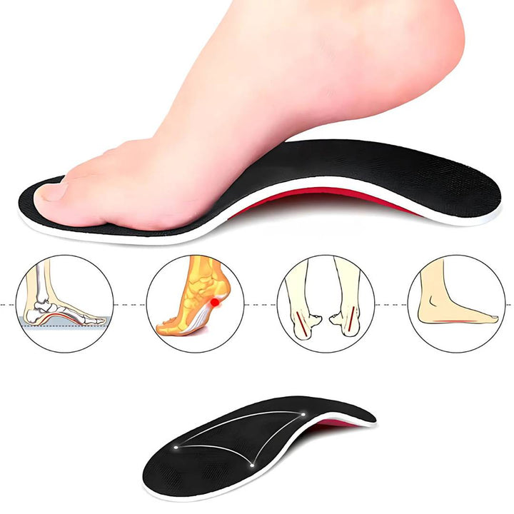 AlignPro Shoe Inserts Pronation Support | Comfort and Stability for Excessive Inward Rolling Foot Control Kalsten