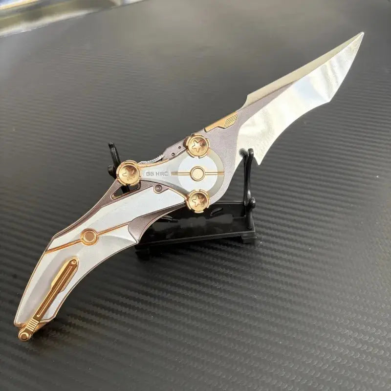 All-Metal Folding Pocket Knife