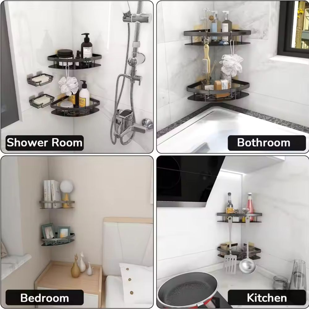 Aluma Curve Shower Storage Basket