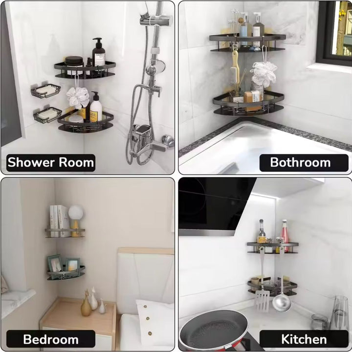 Aluma Curve Shower Storage Basket