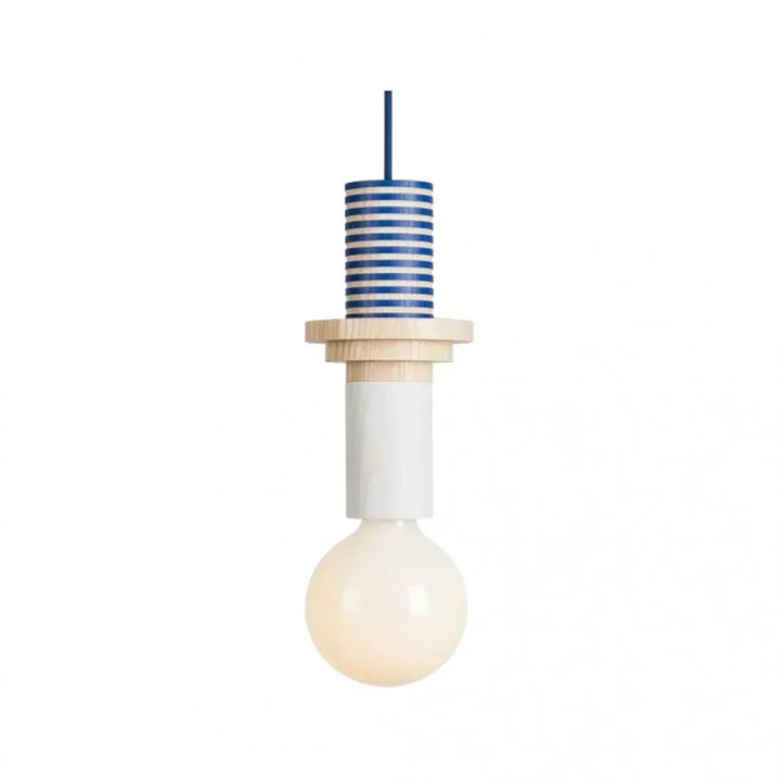 Pendant Light Wood 7.5 in to 16.5 in Multicolor Geometric Dining Living Room Ceiling Lamp Modern Home Decor | Kalsten