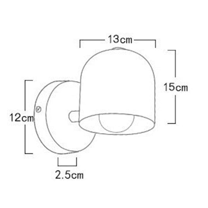 Simple Small Colorful Wall Light | Kalsten