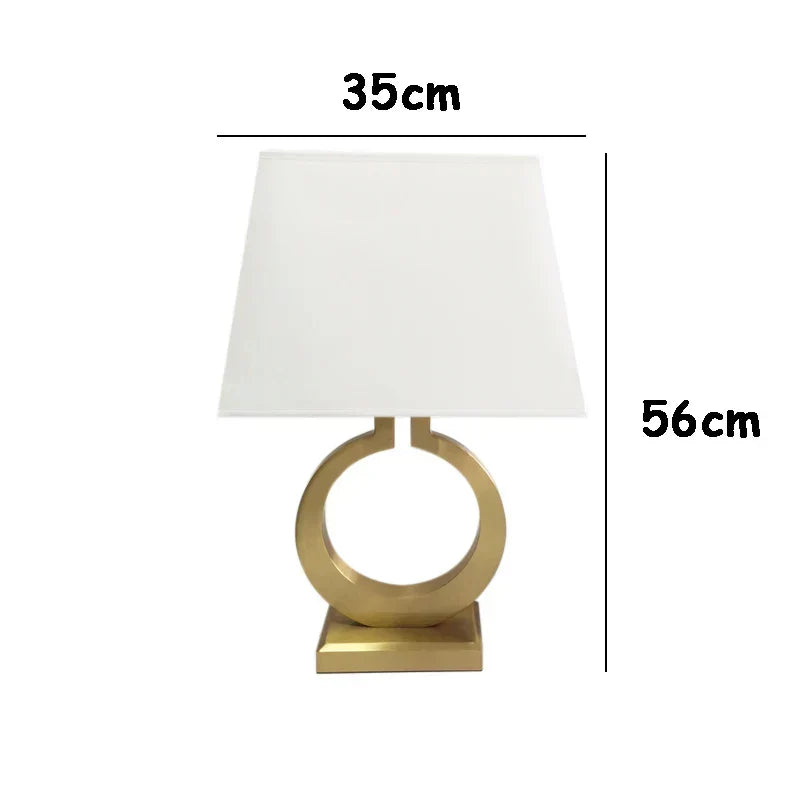 Golden VillaGlow Luxury Design Lamp for Elegant Spaces Kalsten