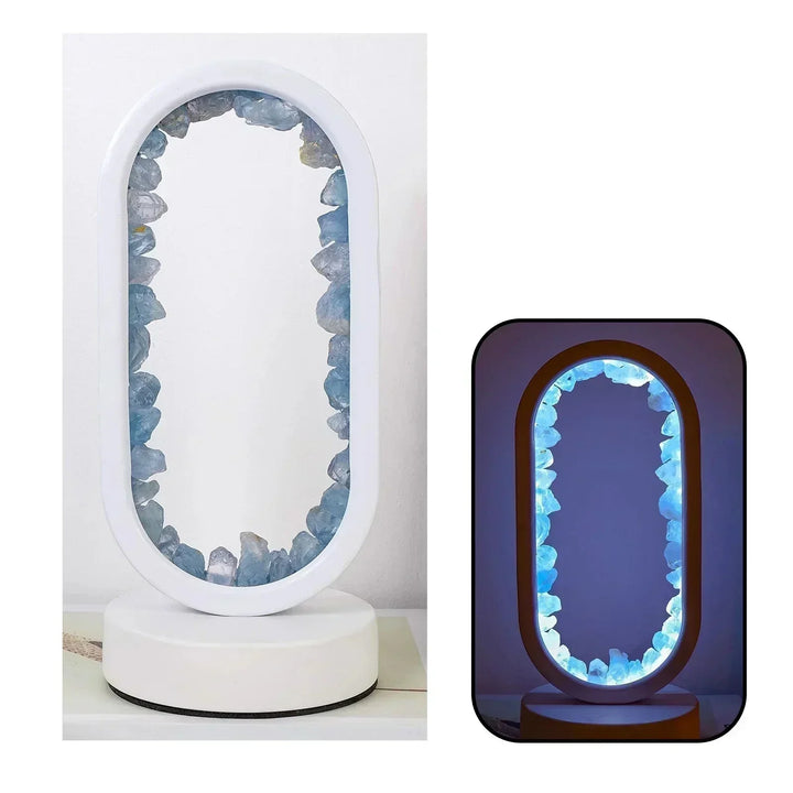 Table lamp with crystal ambient light design | Kalsten