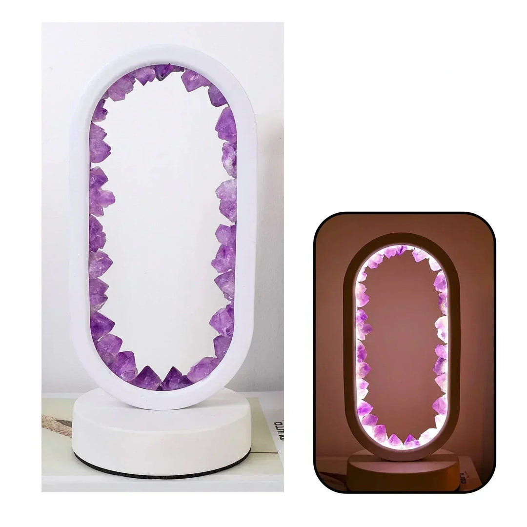 Table lamp with crystal ambient light design | Kalsten
