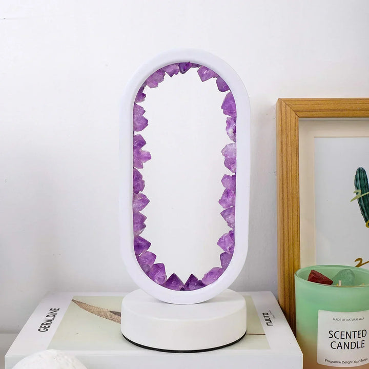 Table lamp with crystal ambient light design | Kalsten