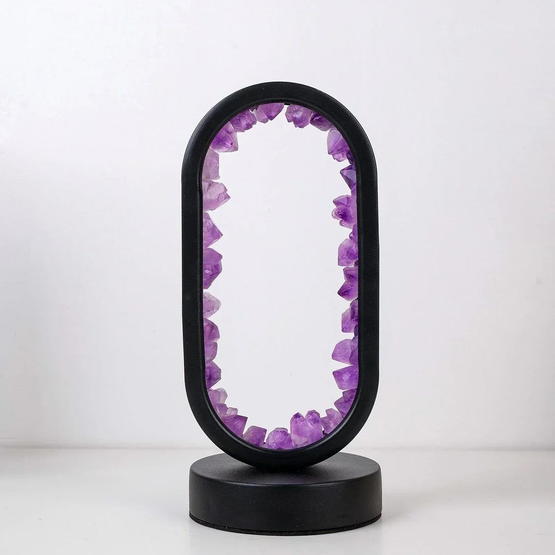 Table lamp with crystal ambient light design | Kalsten