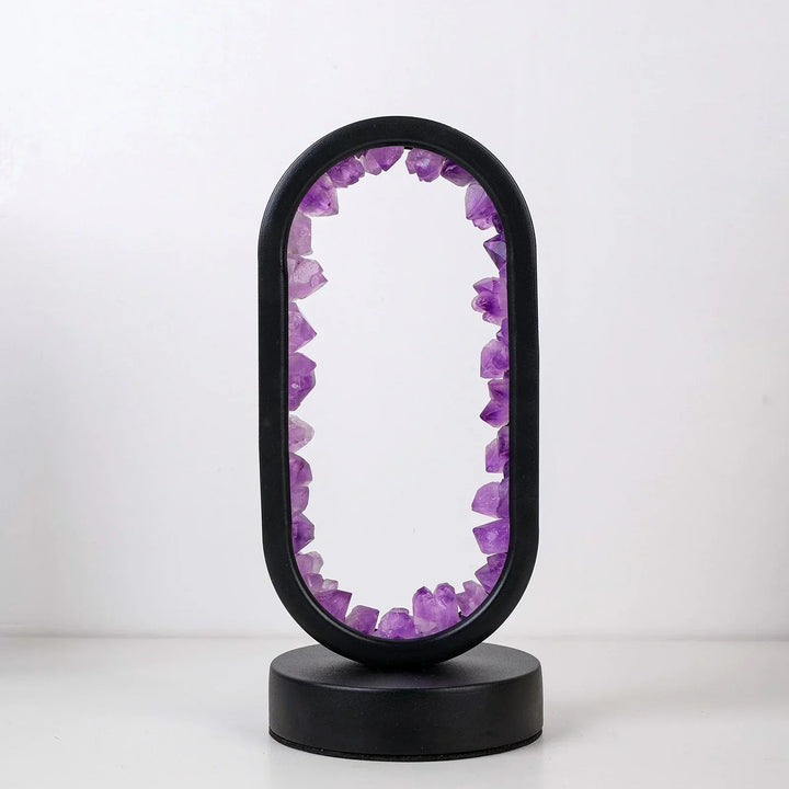 Table lamp with crystal ambient light design | Kalsten